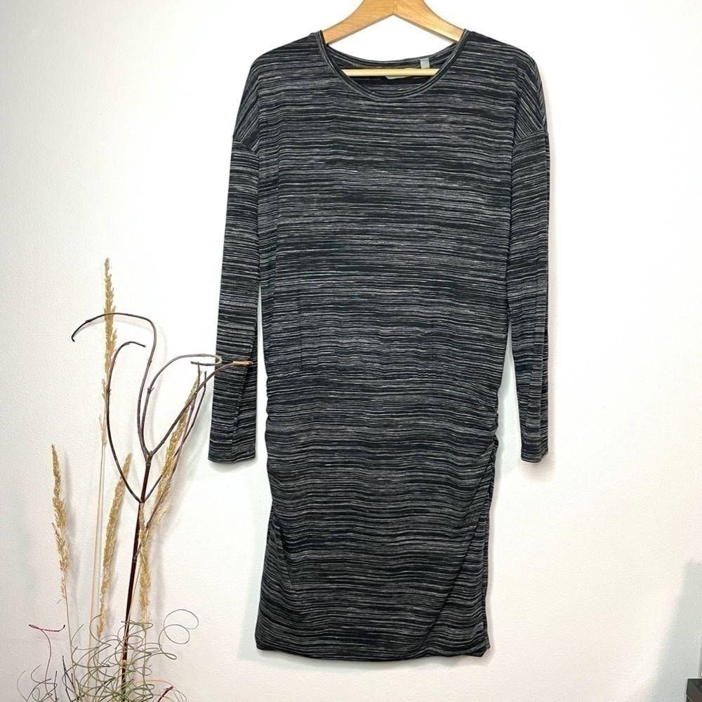 NWT Athleta Avenue Dress Black and Gray - Picture 4 of 8